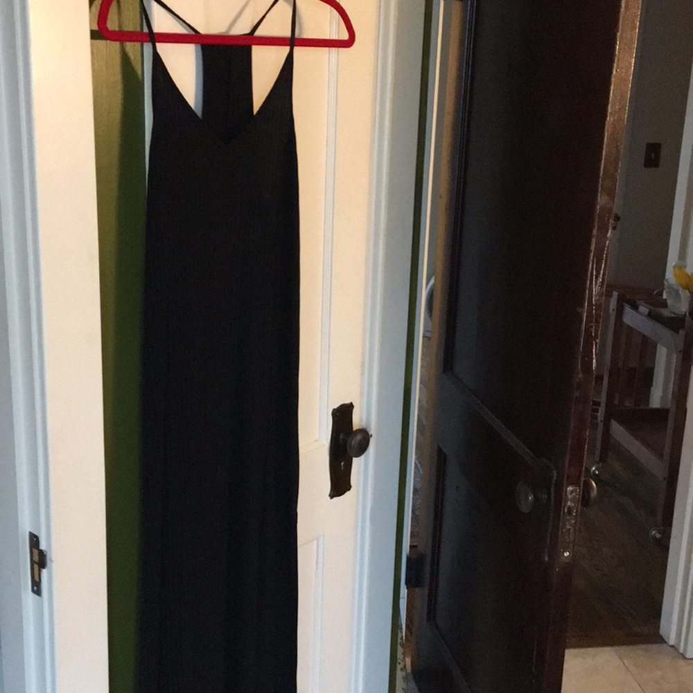 Basic Black Maxi Dress